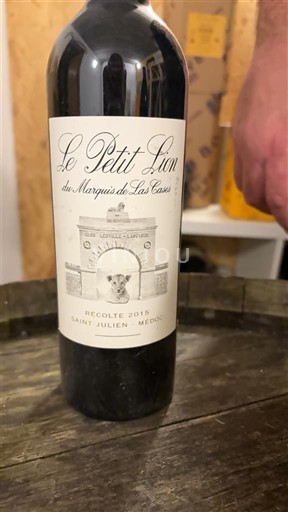 Bordeaux Saint-Julien Le Petit Lion du Marquis de Las Cases 2015