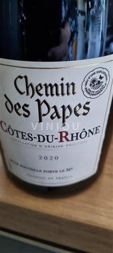 Rhône Valley Côtes-du-Rhône Chemin des Papes 2020