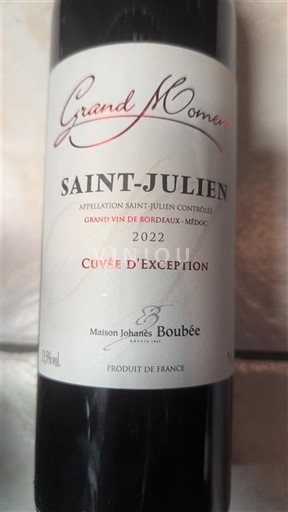 Bordeaux Saint-Julien Grand moment d'exception 2022