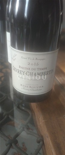 Bourgogne Gevrey-chambertin René Bouvier Racine du Temps 2015