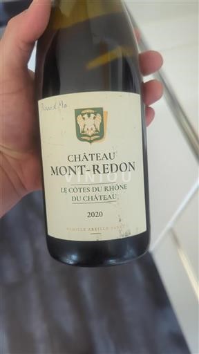 Rhônedalen Côtes du Rhône Château Mont-Redon Le Côtes du Rhône du Château 2020