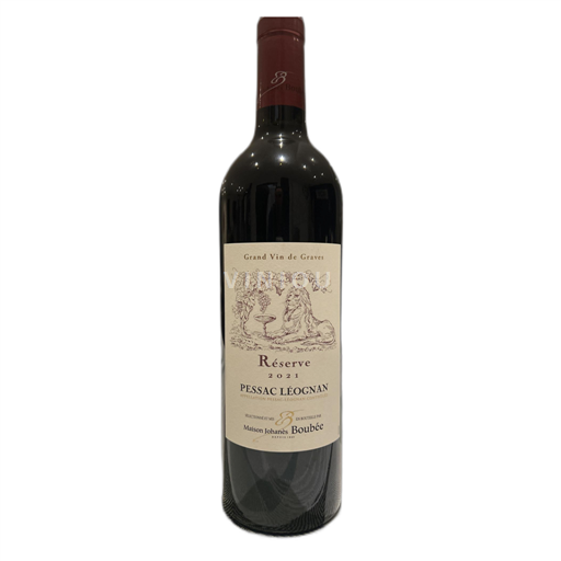 Bordeaux Pessac-Léognan Maison Johanès Boubée Réserve 2021