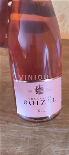 Vin Rosé sec Rosé Boizel Non millésimé France Champagne AOC