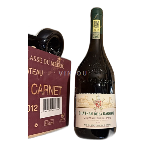 Rhônen laakso Châteauneuf-du-Pape Château La Gardine 2023