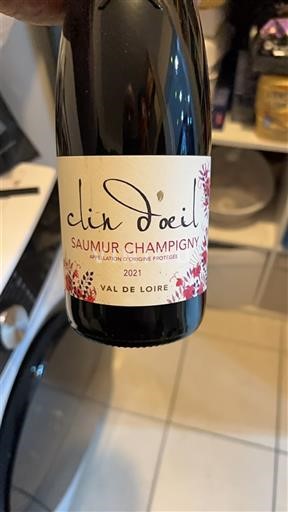 Valea Loarei Saumur-Champigny Clin Œil 2021