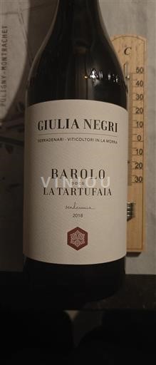 Vin Rouge sec La Tartufaia Giulia Negri 2018 Italie Piémont Barolo DOC