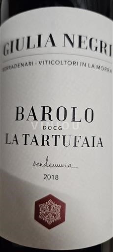 Piedmont Barolo Giulia Negri La Tartufaia 2018