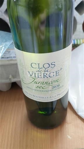 Zuidwest-Frankrijk Jurançon Clos de la Vierge 2020