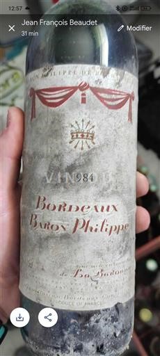 Bordéus Baron Philippe La Baronne 1984