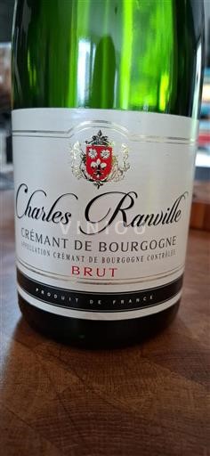 Burgundija Crémant de Bourgogne Charles Ranville Neleten.