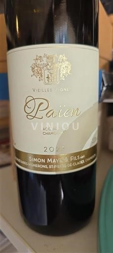 Wallis Niet gespecificeerd Simon Maye & Fils Païen 2022