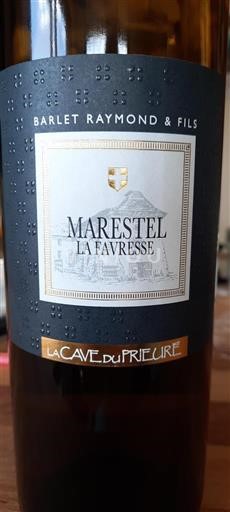 Rhône-dalen Côtes-du-Rhône Barlet Raymond & Fils Marestel La Favresse 2022