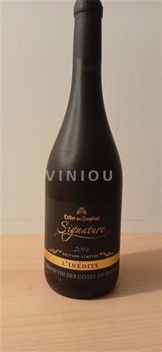 Rhônetal Côtes du Rhône Cellier des Dauphins Signature L'Inédite 2014