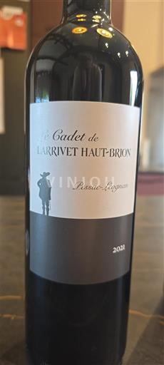Bordo Pessac-Léonjan Château Larrivet Haut-Brion Le Cadet de Larrivet Haut-Brion 2021