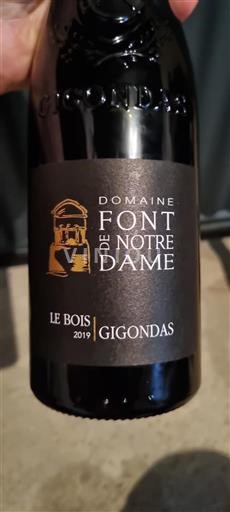 Rhônetal Gigondas Domaine Font de Notre Dame Le Bois 2019
