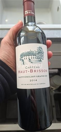 Bordeaux Saint-Émilion Grand Cru Grand Cru Château Haut-Brisson 2014
