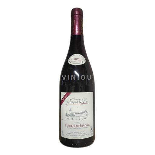 Vin Rouge sec Riotte Domaine Poupat & Fils 2019 France Vallée de la Loire Coteaux-du-giennois AOC