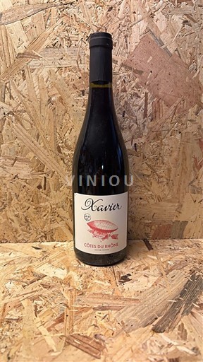 Thung lũng Rhône Côtes-du-rhône Xavier Không niên vụ