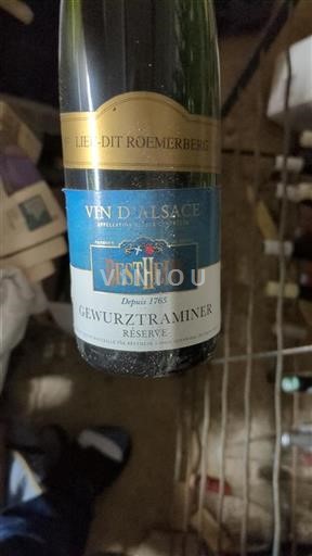 Alsace Grand Cru Bestheim Gewurztraminer Réserve Non-Vintage