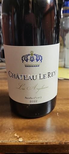 Burdeos Bordeaux Château Le Rey Les Argileuses 2022