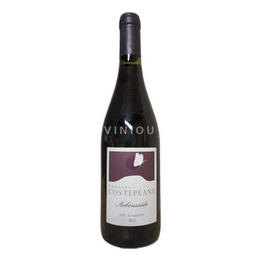Vin Rouge sec Arboussède Domaine Costeplane 2012 France Languedoc AOC
