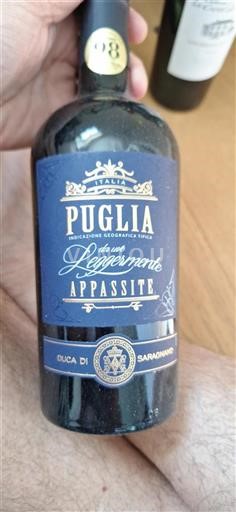 Puglia Duca di Saragnano Appassite Niet-geïntegreerd