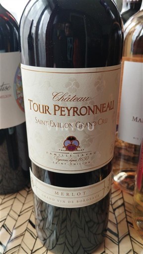Bordo Сент-Емилион Гранд Кру Grand Cru Château Tour Peyronneau 2019