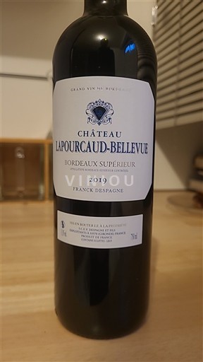 Бордо Бордо Суперіор Château Lapourcaud-Bellevue 2019