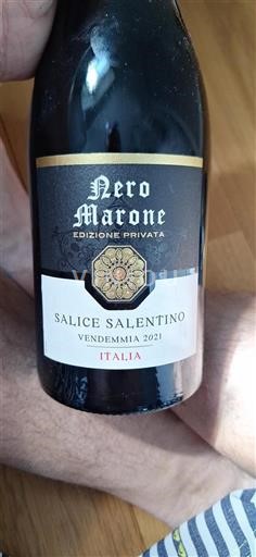 Puglia Salice Salentino Nero Marone Edizione Privata 2021