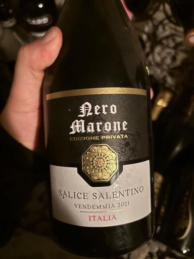 Apulien Salice Salentino Nero Marone Edizione Privata 2021