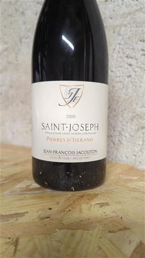 Valle del Rodano Saint-Joseph Jean-François Jacouton Pierres d'Iserand 2019