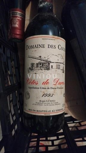 Southwest Côtes de Duras Domaine Des Cour 1993