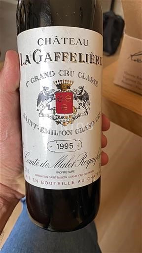 Burdeos Saint-Émilion Gran Cru Grand Cru La Gaffelière 1995