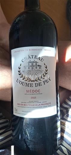Bordeaux Médoc Château L'Oume de Pey 2023