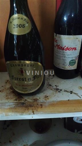 Champagne Champagner A. Forest et Fils Brut Millésimé 2008