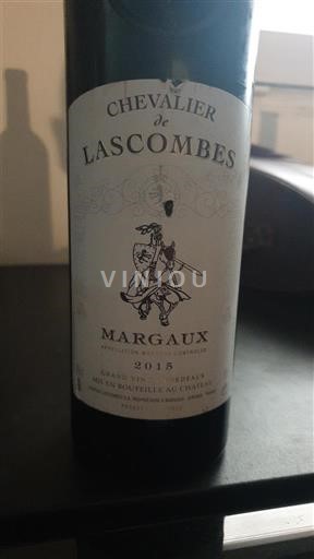 Bordeaux Margaux Château Lascombes Chevalier de Lascombes 2015