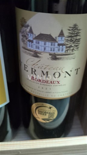 Bordeaux Château Vermont 2021