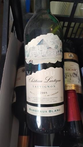 Bordeaux Bordeaux bianco Château Lartigue Sauvignon 2005