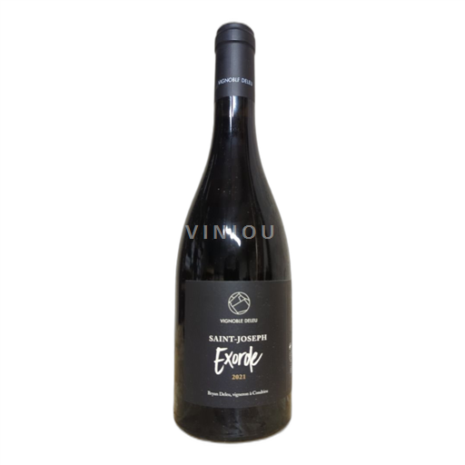 Vin Rouge sec Exorde Vignoble Deleu 2021 France Vallée du Rhône Saint-Joseph AOC
