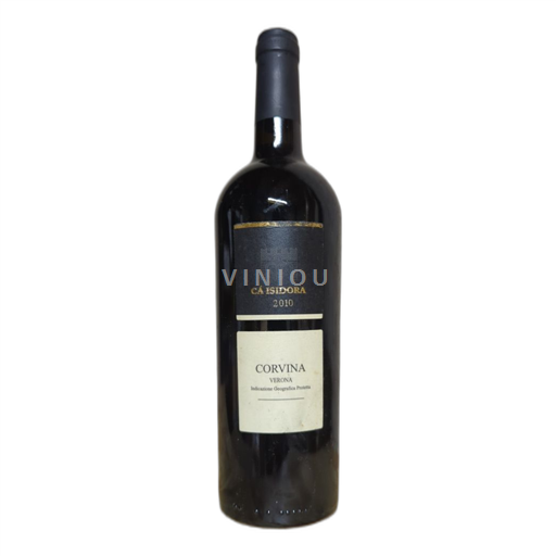Vin Rouge sec Corvina Cà Isidora 2010 Italie Vénétie DOC