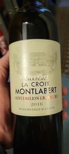 Bordeaux Saint-Émilion Grand Cru Grand Cru Château La Croix Montlabert 2016