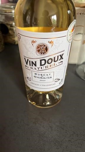 Roussillon Muscat de Rivesaltes Arnaud de Villeneuve 2023