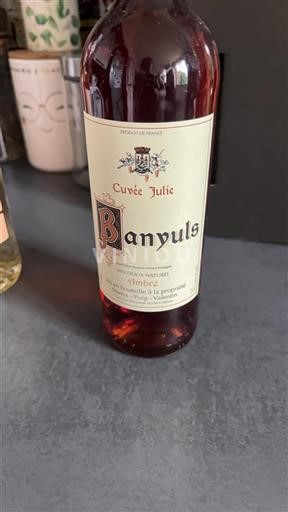 Roussillon Banyuls Manya - Puig - Valentin Julie Non Millésimé