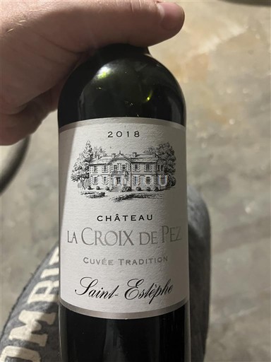 Bordeaux Saint-Estèphe Grand Cru Château La Croix de Pez Tradition 2018