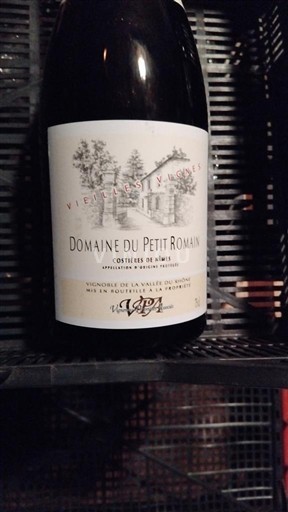 Vallée du Rhône Costières-de-nîmes Domaine Petit Romain Vieilles Vignes 2022