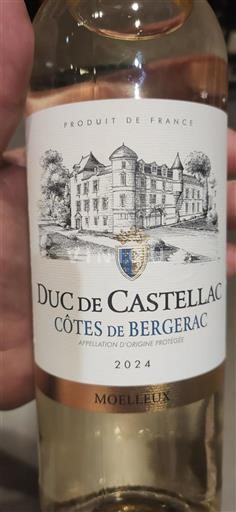 Sudoeste Côtes de Bergerac Duc de Castellac 2024