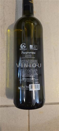 Languedoc ja Roussillon Pays d'Oc Domaine Guitard Pouzarenque 2023
