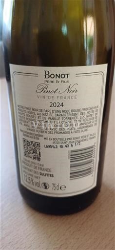 Burgundy Not Specified Bonot Père & Fils 2024