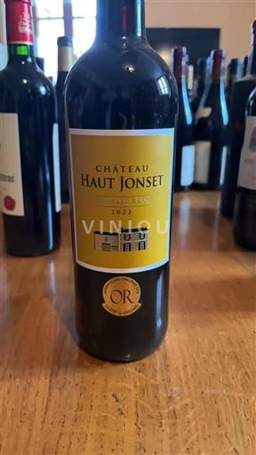 Burdeos Bordeaux Château Haut Jonset 2022