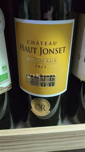 Bordeaux Château Haut Jonset 2022